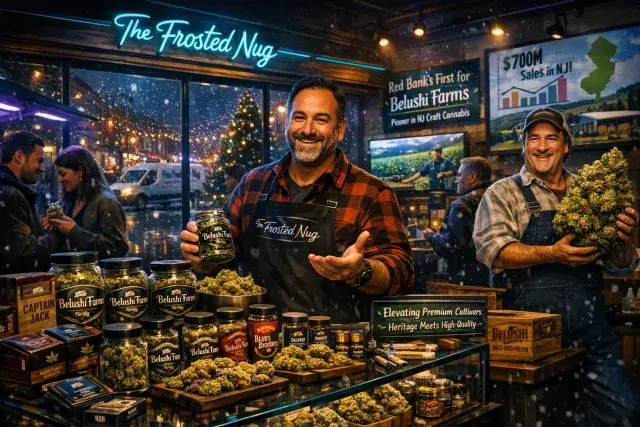 The Frosted Nug Launches Belushi Farms, Elevating Craft Cannabis in Red Bank